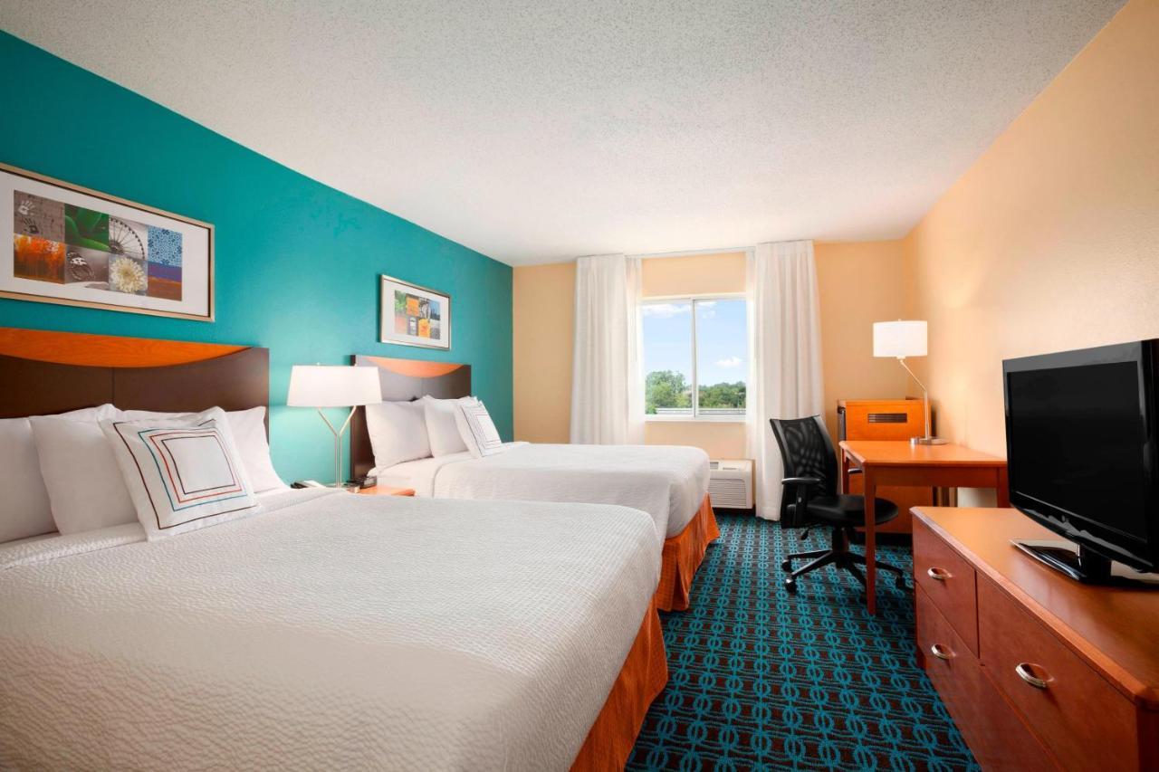 Fairfield Inn & Suites Lansing West Delta Center Township Buitenkant foto